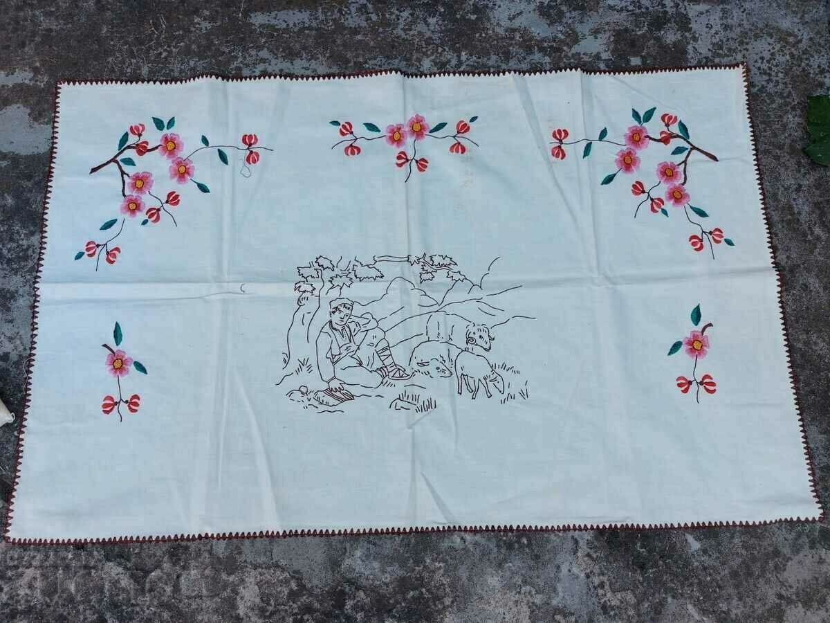 . OLD EMBROIDERED CARPET WALL CHECK RUG EMBROIDERY with price 29.00 BGN | € 14.83 . OLD EMBROIDERED CARPET WALL CHECK RUG EMBROIDERY with price 29.00 BGN | € 14.83