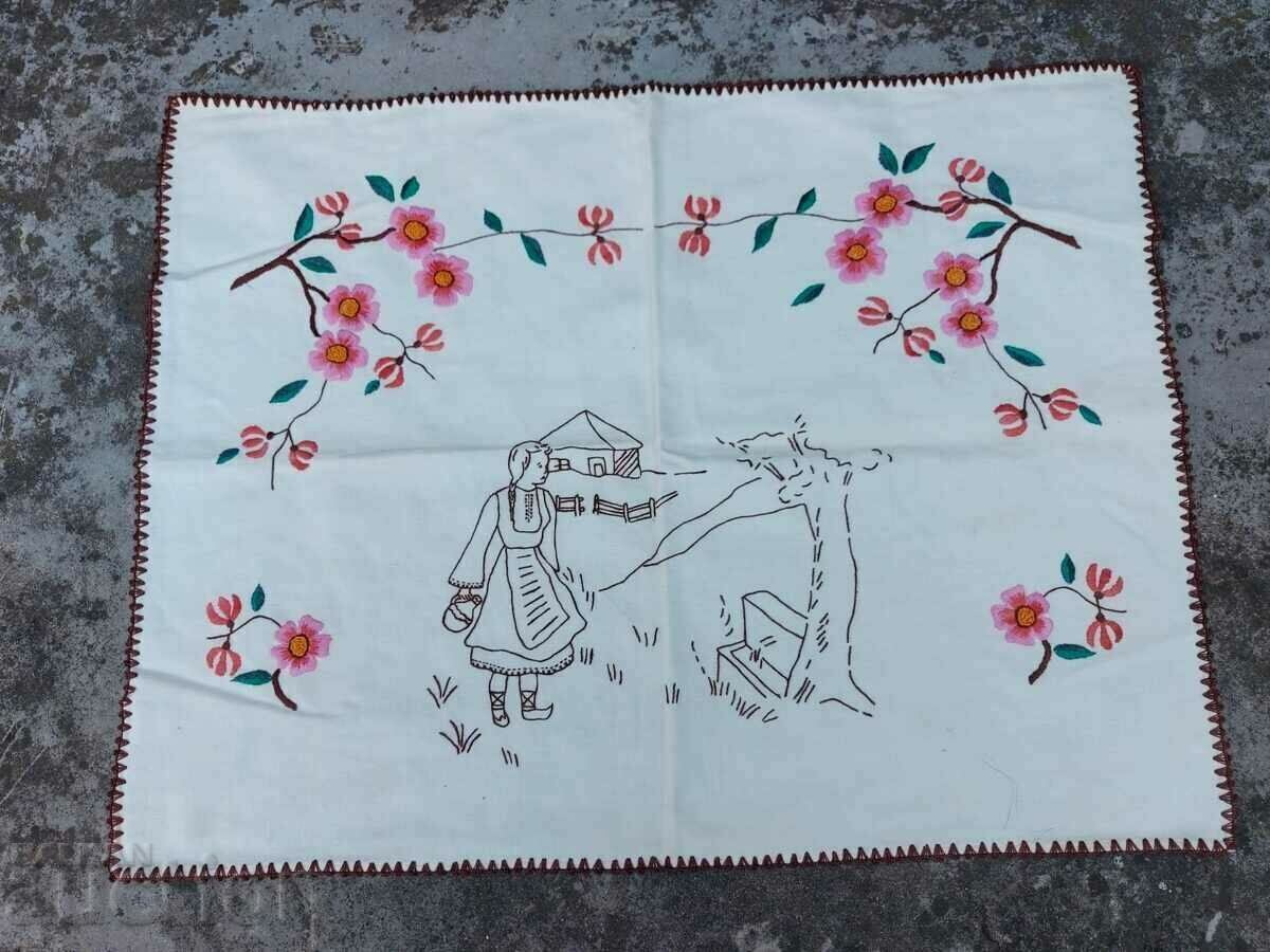 . OLD EMBROIDERED CARPET WALL CHECK RUG EMBROIDERY with price 29.00 BGN | € 14.83 . OLD EMBROIDERED CARPET WALL CHECK RUG EMBROIDERY with price 29.00 BGN | € 14.83