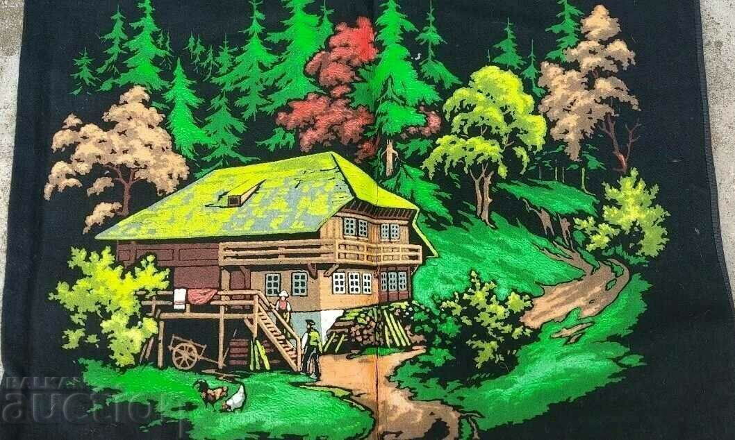 . OLD UNUSED PAINTED PILLOW CASE with price 25.00 BGN | € 12.78 . OLD UNUSED PAINTED PILLOW CASE with price 25.00 BGN | € 12.78