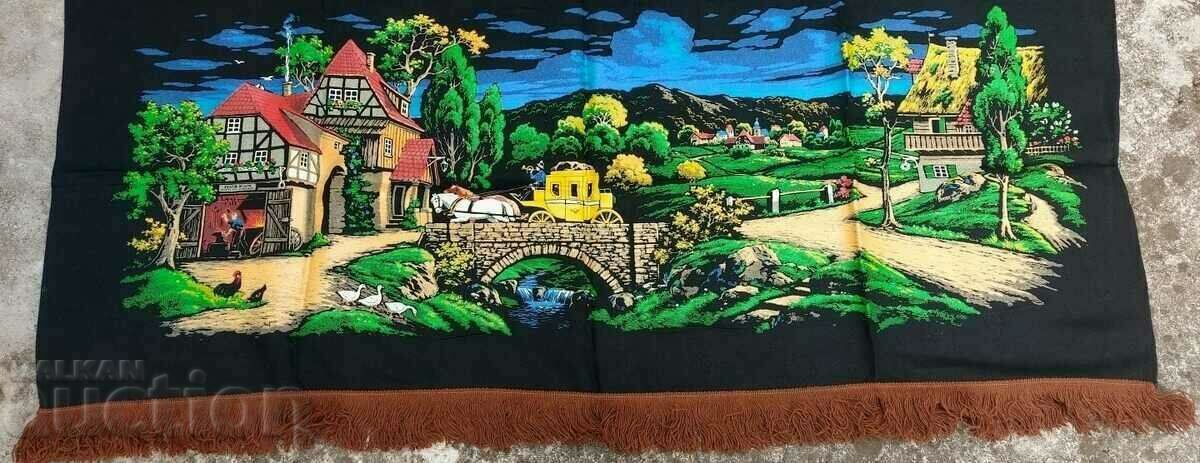 COVOR VECHI KILIM PERETE NEFOLOSIT COVOR PICTAT KILIM cu preț 29.00 BGN | € 14.83