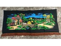 COVOR VECHI KILIM PERETE NEFOLOSIT COVOR PICTAT KILIM