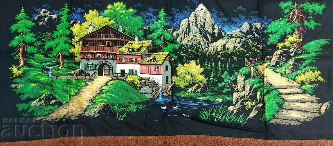 . OLD UNUSED PAINTED CARPET RUG WALL with price 29.00 BGN | € 14.83 . OLD UNUSED PAINTED CARPET RUG WALL with price 29.00 BGN | € 14.83