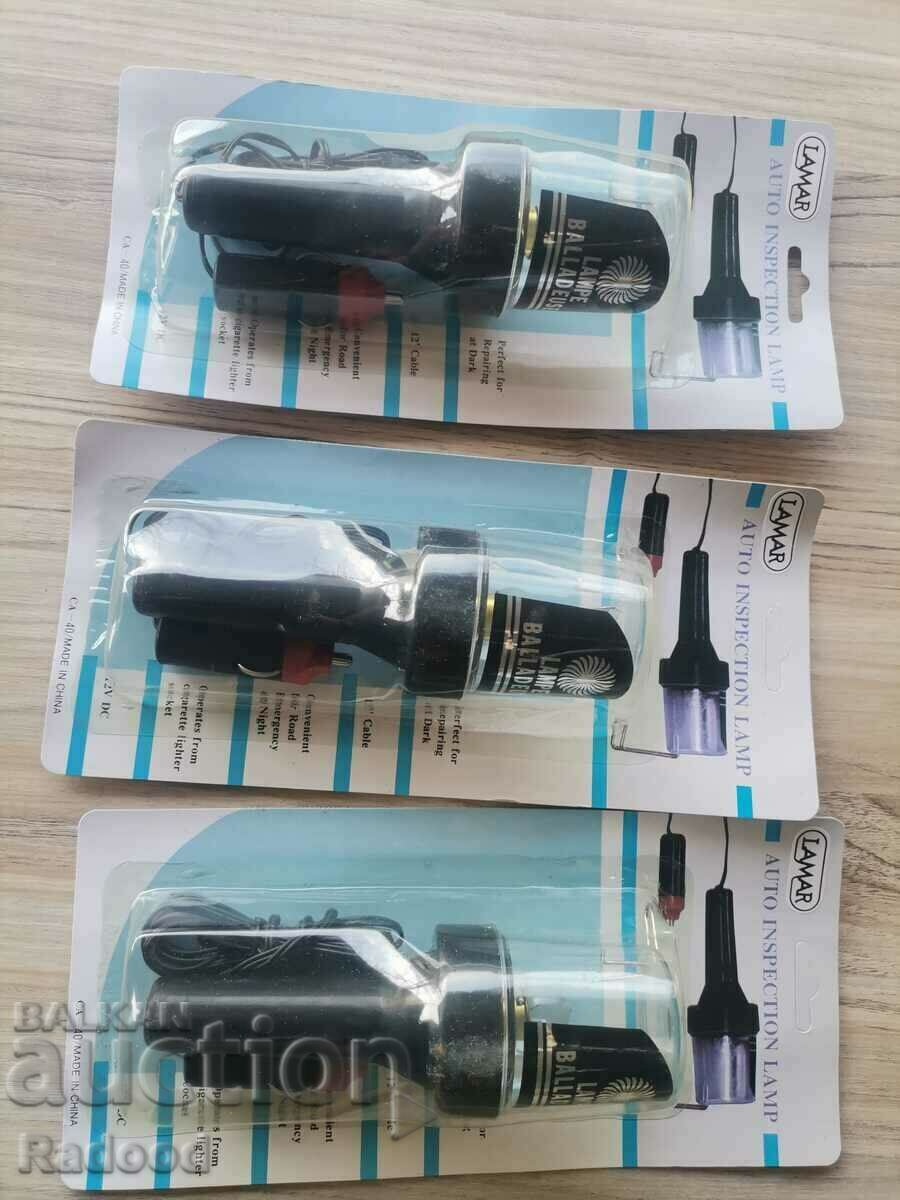 removable lamps for cars 12w