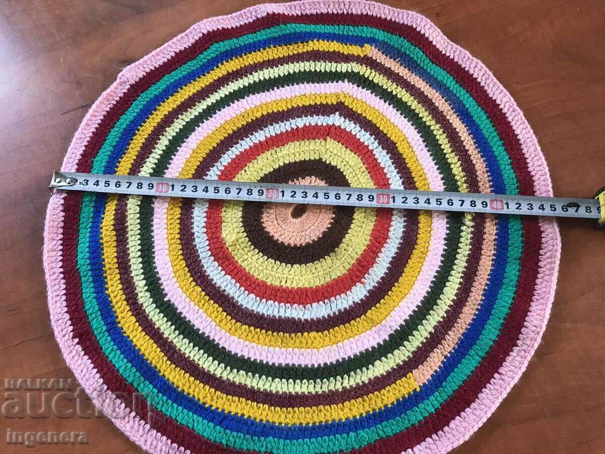 COVER KNITTED FOR A TABLE OR OTHER with price 9.00 BGN | € 4.60 COVER KNITTED FOR A TABLE OR OTHER with price 9.00 BGN | € 4.60