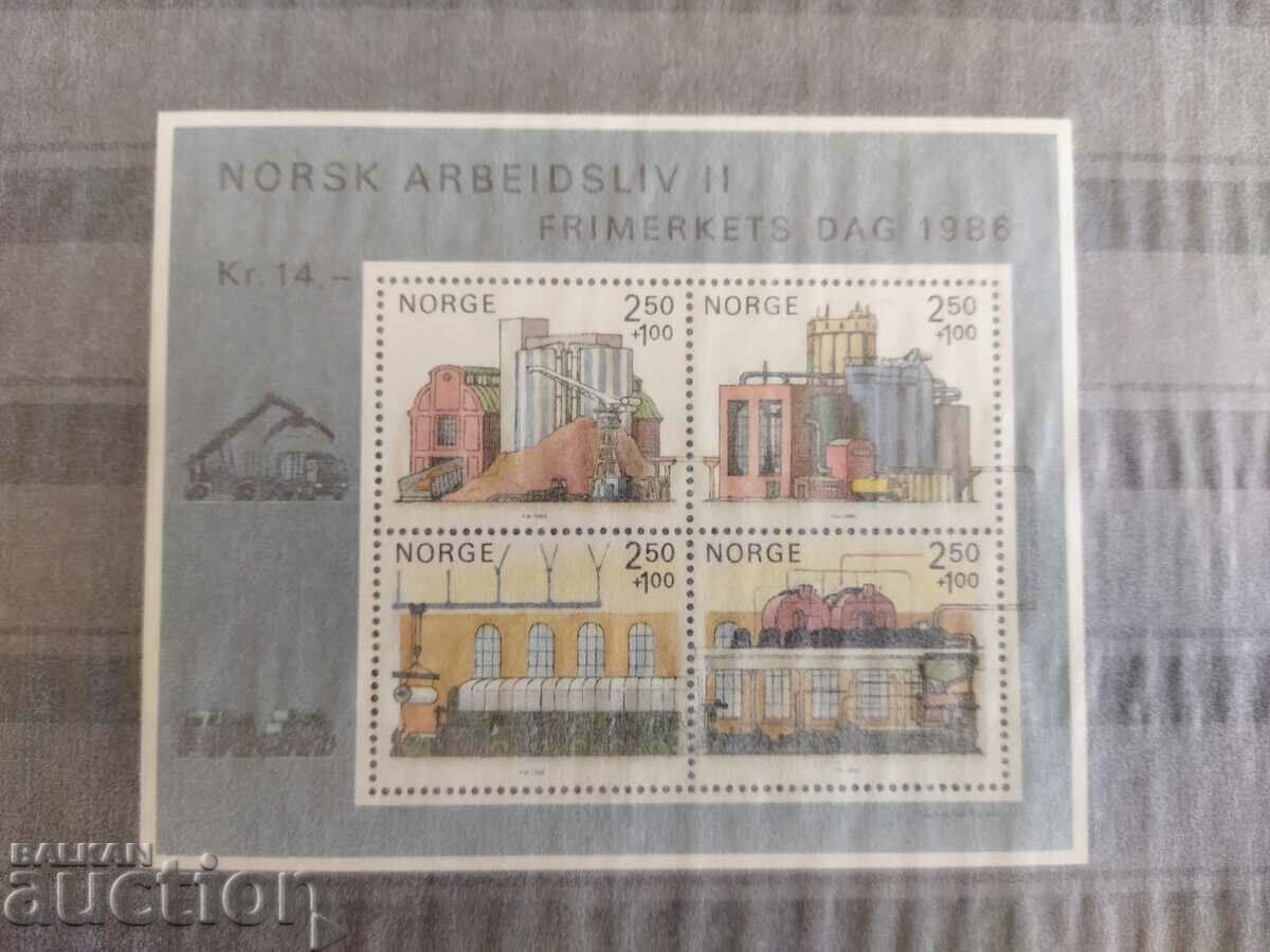 Delivery of Norway Michel Block No. 6 of 1986 economy Delivery of Norway Michel Block No. 6 of 1986 economy