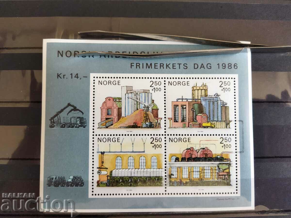Norway Michel Block No. 6 of 1986 economy Norway Michel Block No. 6 of 1986 economy