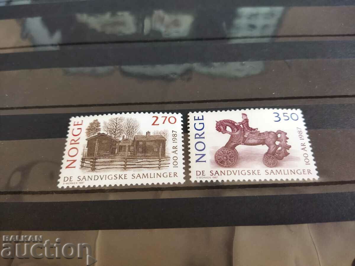 Νορβηγία Michel No. 971/72 του 1987 με τιμή 1.00 BGN | € 0.51 Νορβηγία Michel No. 971/72 του 1987 με τιμή 1.00 BGN | € 0.51