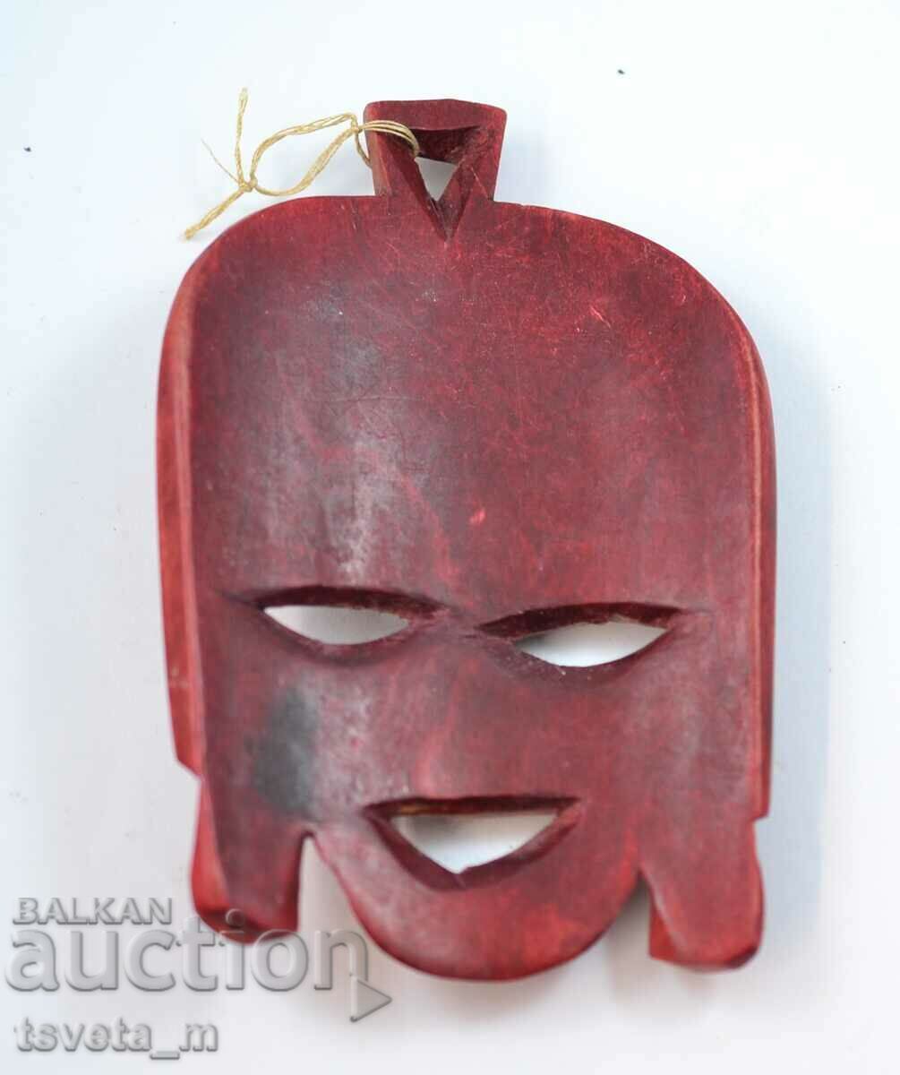 African wooden mask, handmade with price 10.00 BGN | € 5.11