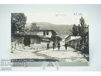 1930 Card Photo Klisura St. Hristo G. Danov Houses Detail