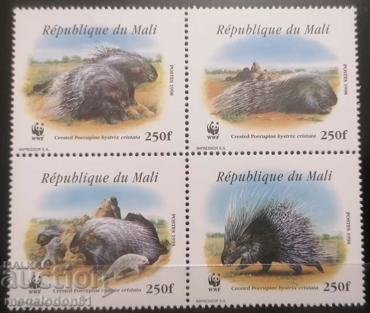 Μάλι - WWF porcupine, 1998.