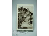 1930 Card Photo View Plovdiv People Tepe Car