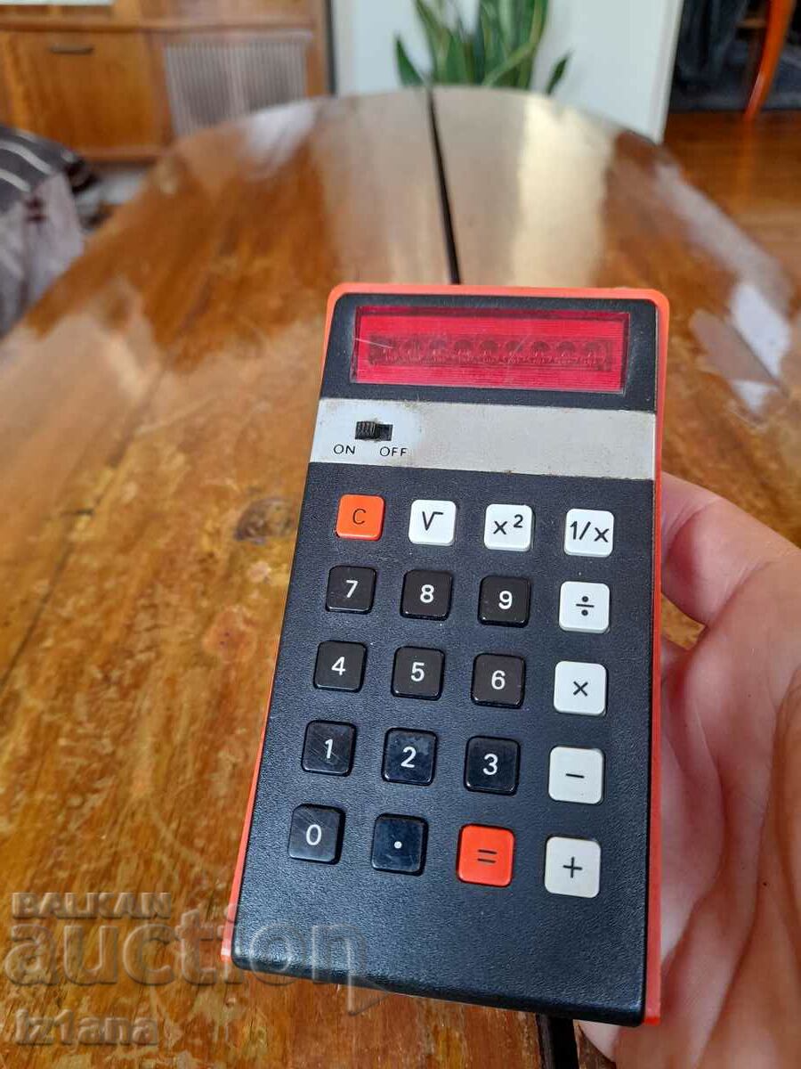 Old Elka calculator, Elka 103P with price 85.00 BGN | € 43.46 Old Elka calculator, Elka 103P with price 85.00 BGN | € 43.46