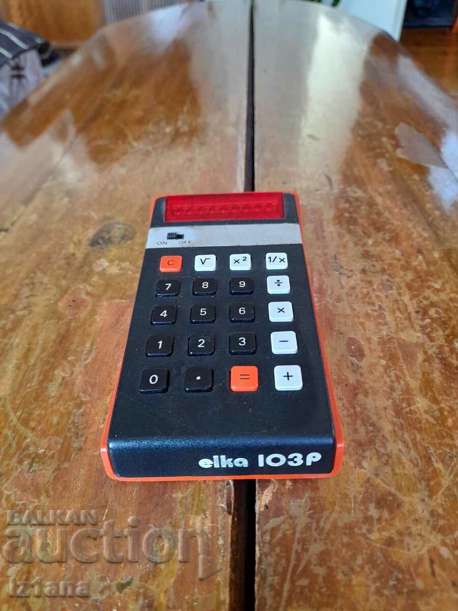 Vechiul calculator Elka, Elka 103P