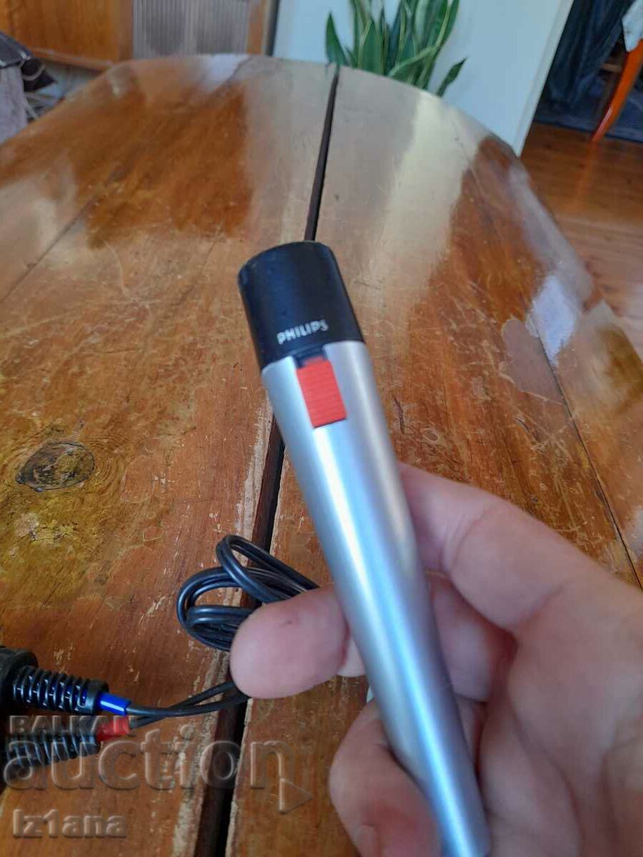 Old PHILIPS microphone with price 32.00 BGN | € 16.36