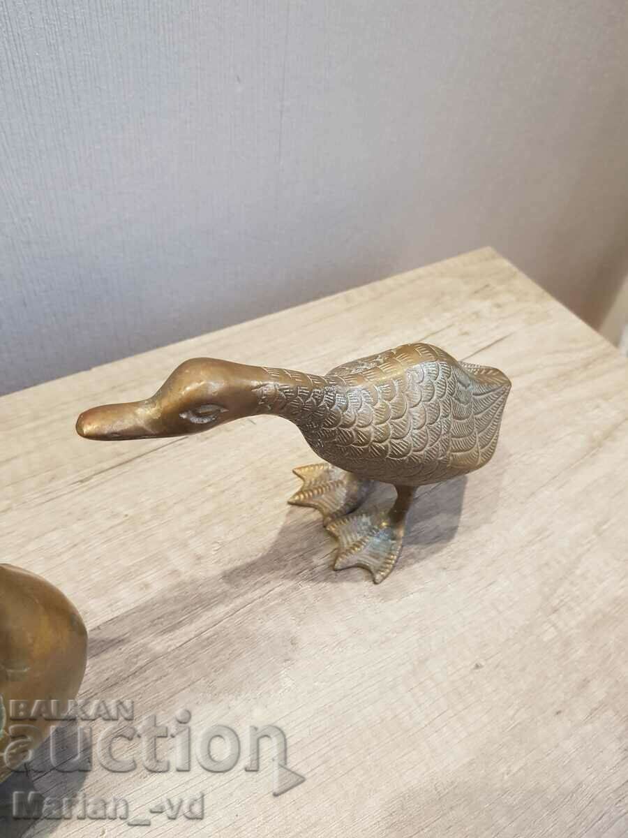 Two bronze ducks - 7 Two bronze ducks - 7