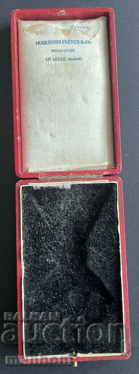 5875 Kingdom of Bulgaria box Order of Civil Merit VI p with price 140.00 BGN | € 71.58 5875 Kingdom of Bulgaria box Order of Civil Merit VI p with price 140.00 BGN | € 71.58