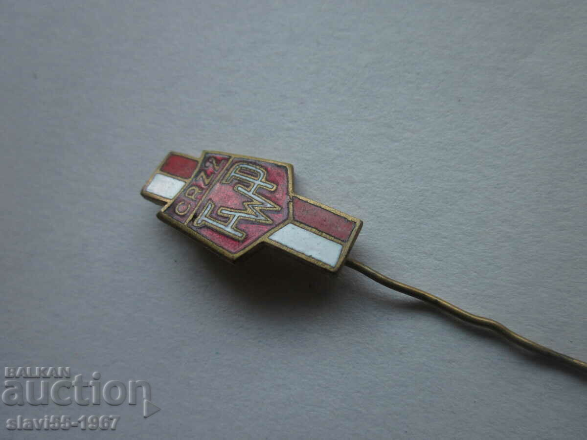 ENAMEL BADGE CRZZ FWP BZC !!! ENAMEL BADGE CRZZ FWP BZC !!!