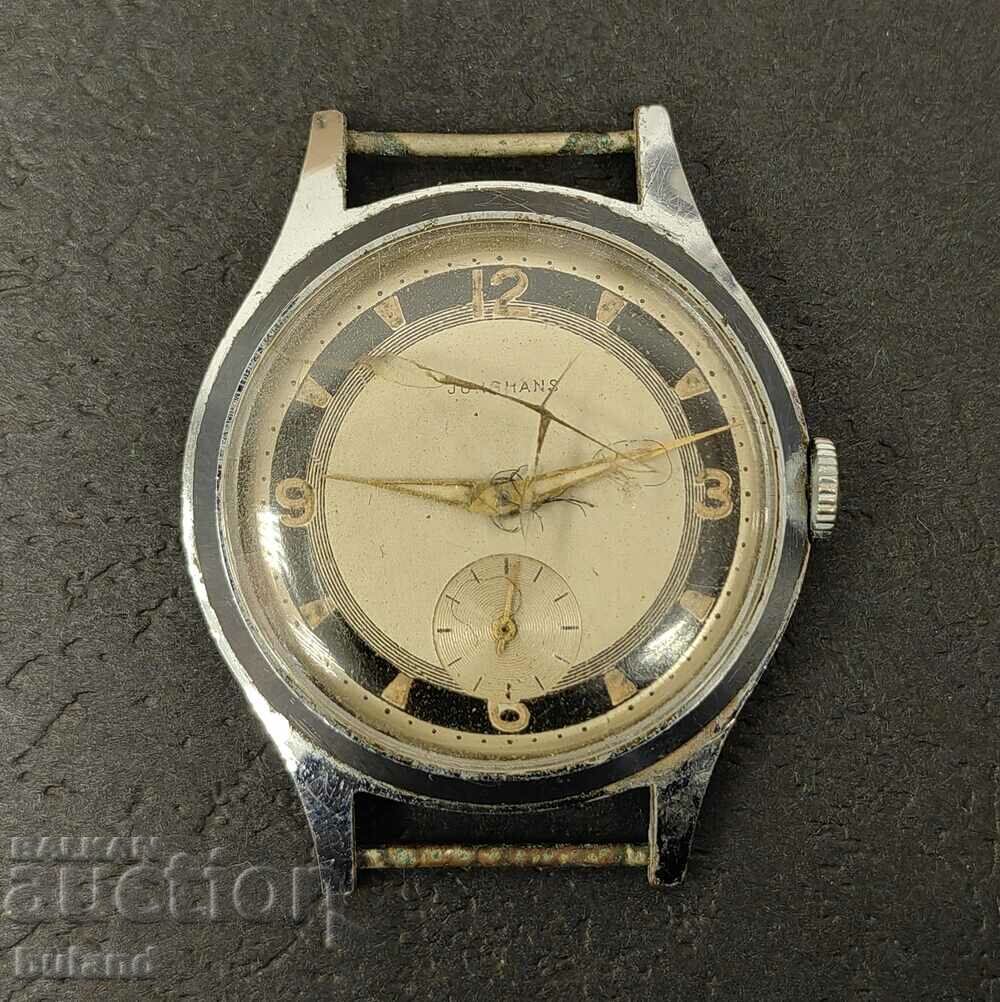 German Junghans Watch with Mechanism 93 Junghans Germany German Junghans Watch with Mechanism 93 Junghans Germany