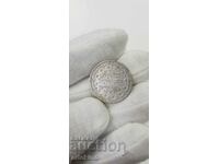 Silver Turkish-Ottoman 5 Kurush coin