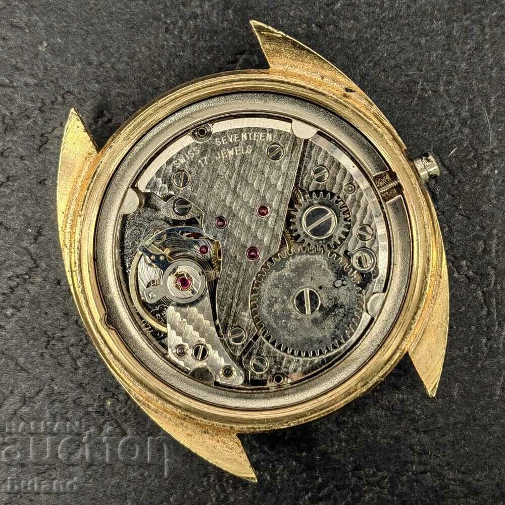 Auction Swiss Watch BWC with Movement FHF ST 974 SWISS Auction Swiss Watch BWC with Movement FHF ST 974 SWISS