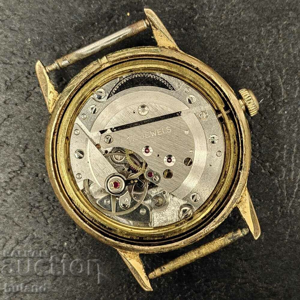 Auction Old Men's Watch Arctos with Movement PUW 361 with 17 Stones Auction Old Men's Watch Arctos with Movement PUW 361 with 17 Stones