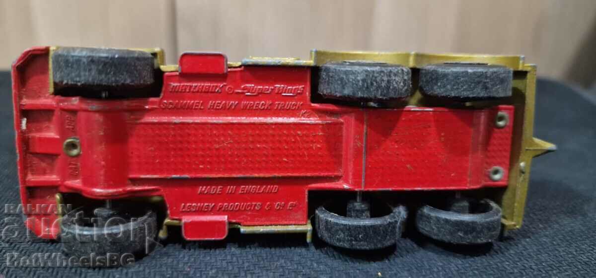 MATCHBOX Super Kings No K-2 Scammell Heavy Wreck Truck - 7 MATCHBOX Super Kings No K-2 Scammell Heavy Wreck Truck - 7