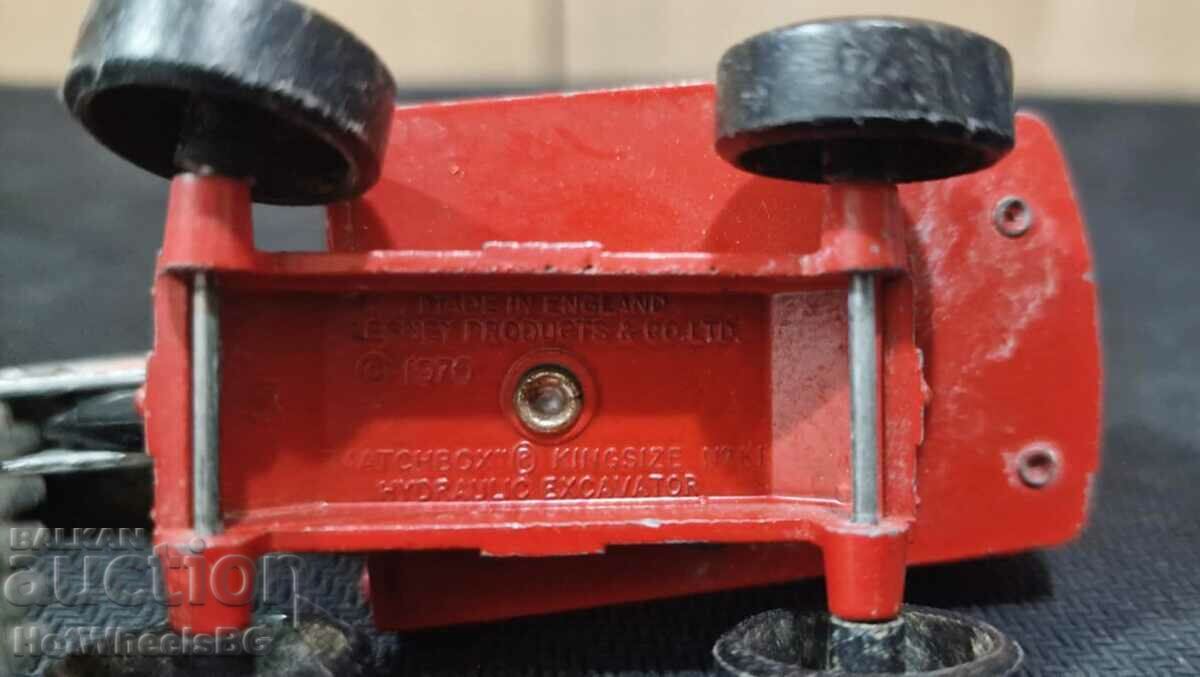 MATCHBOX King Size K-1 Hydraulic Excavator - 7 MATCHBOX King Size K-1 Hydraulic Excavator - 7