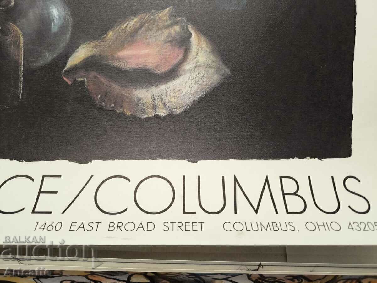 Delivery of Jim DINE offset lithograph Delivery of Jim DINE offset lithograph