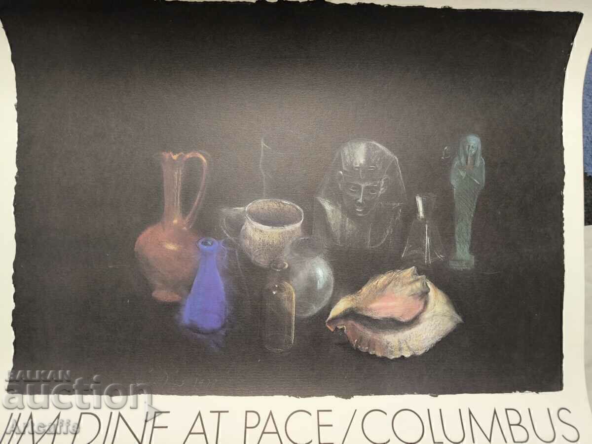 Jim DINE offset lithograph Jim DINE offset lithograph