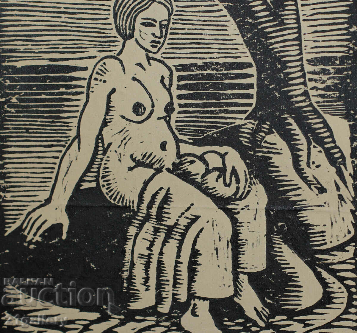 Auction Tsviatko Ostoich (1958 - ) draws a naked body Auction Tsviatko Ostoich (1958 - ) draws a naked body