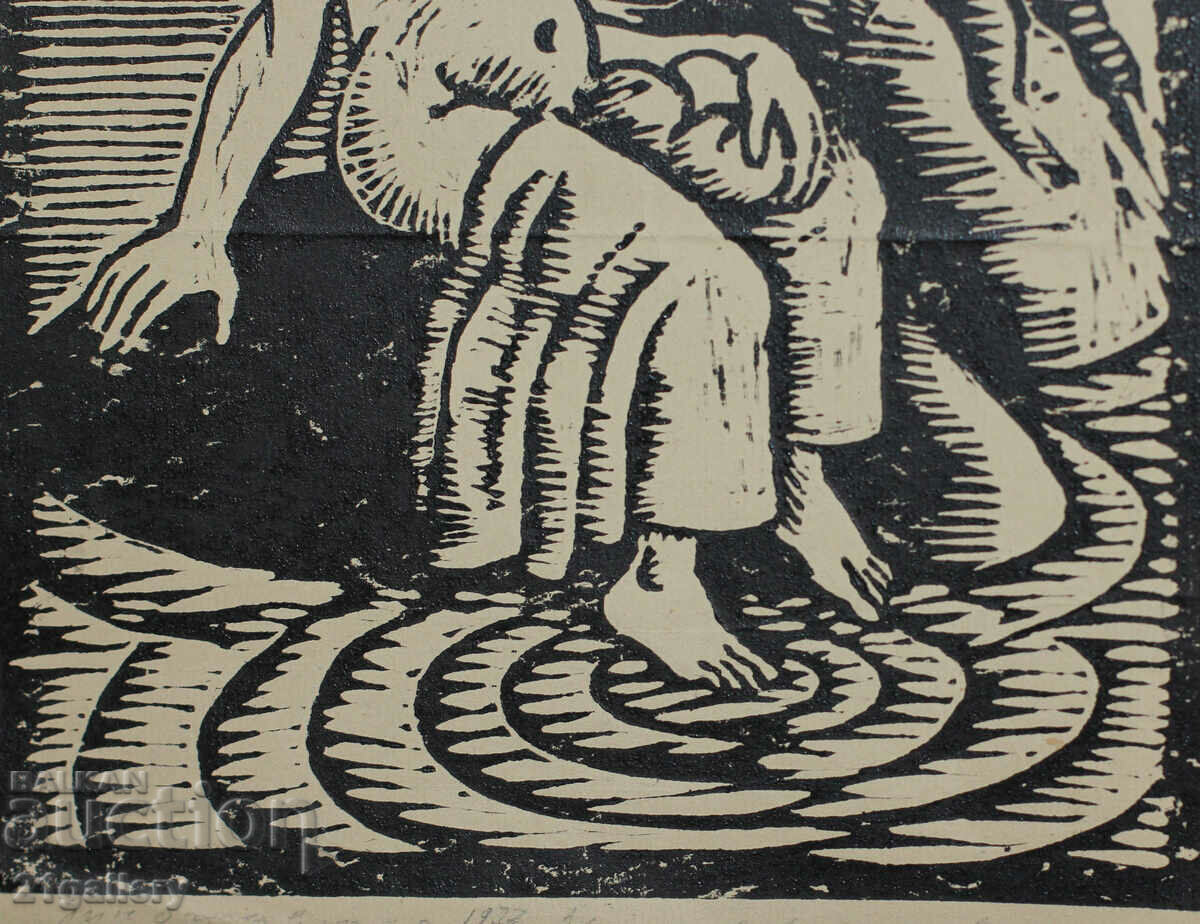 Tsviatko Ostoich (1958 - ) draws a naked body - 5 Tsviatko Ostoich (1958 - ) draws a naked body - 5