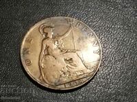 1908 1 penny