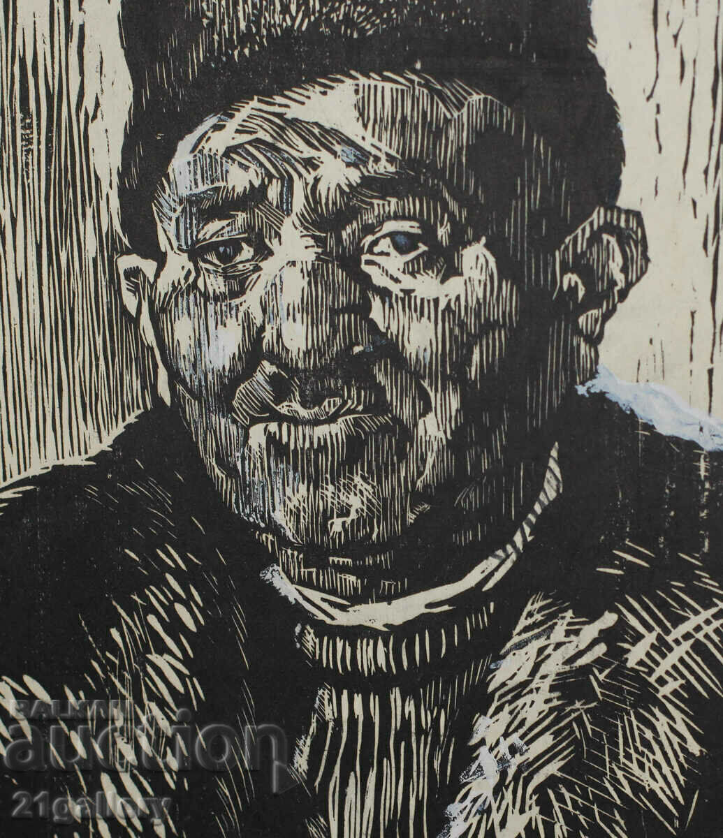 Delivery of Konstantin Smolyanov (1938–2008) painted portrait Delivery of Konstantin Smolyanov (1938–2008) painted portrait