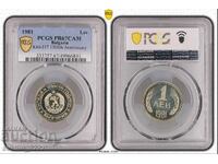 1 BGN 1981 PR 67 CAM PCGS