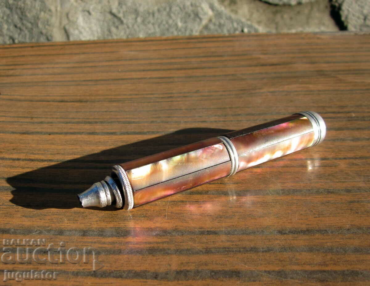 mother of pearl handle from old mother of pearl binoculars mother of pearl binoculars - 5