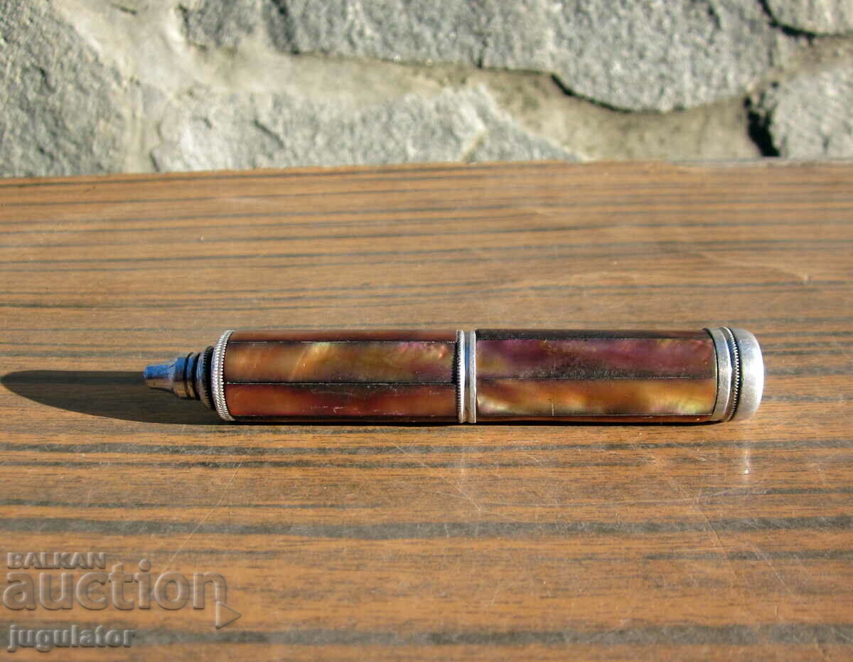 mother of pearl handle from old mother of pearl binoculars mother of pearl binoculars - 6