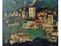 Painting, "View from Smolyan", art. PI, 1956