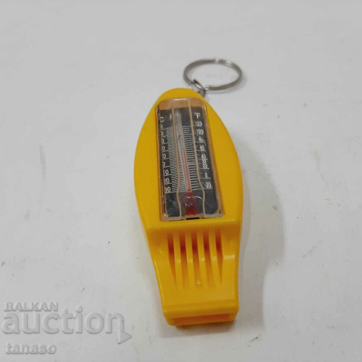 Old key chain, thermometer, whistle(11.5) with price 10.00 BGN | € 5.11 Old key chain, thermometer, whistle(11.5) with price 10.00 BGN | € 5.11