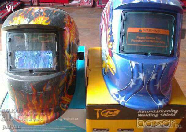 Mască de sudare solară automată - neagră - 5