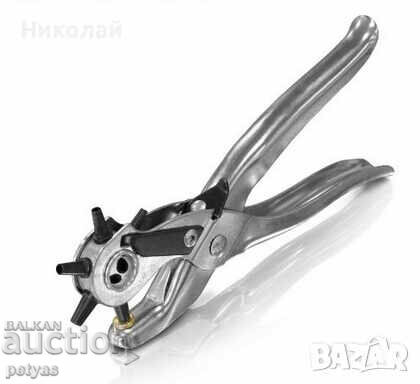 Pliers zamba, scissors zamba, drilling a hole, hole in k