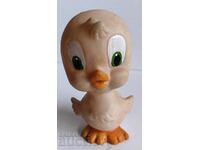 . DUCK DUCKLING SOC RUBBER TOY DOLL