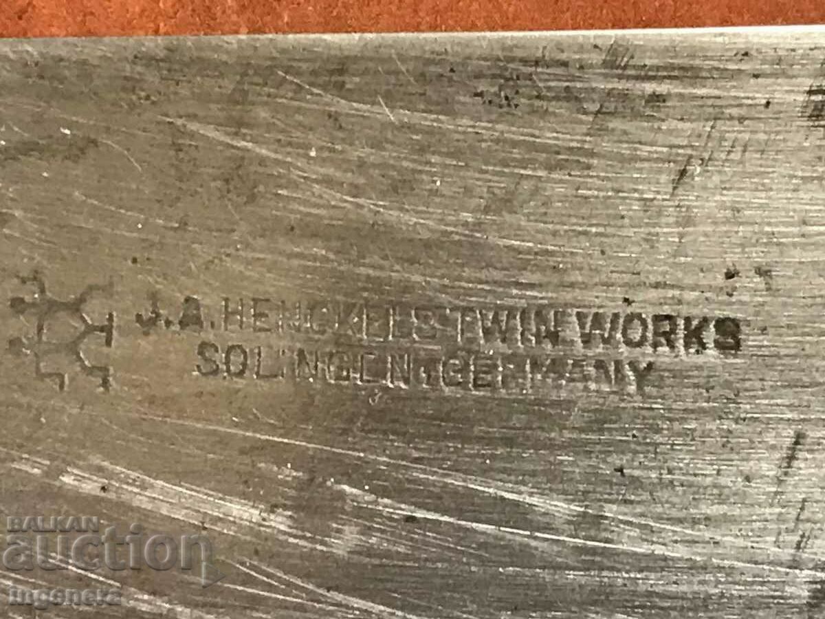 НОЖ СТАРИНЕН НА ПОНЕ 80 ГОДИНИ-СОЛИНГЕН SOLINGEN с цена 160.00 лв. | € 81.81 НОЖ СТАРИНЕН НА ПОНЕ 80 ГОДИНИ-СОЛИНГЕН SOLINGEN с цена 160.00 лв. | € 81.81