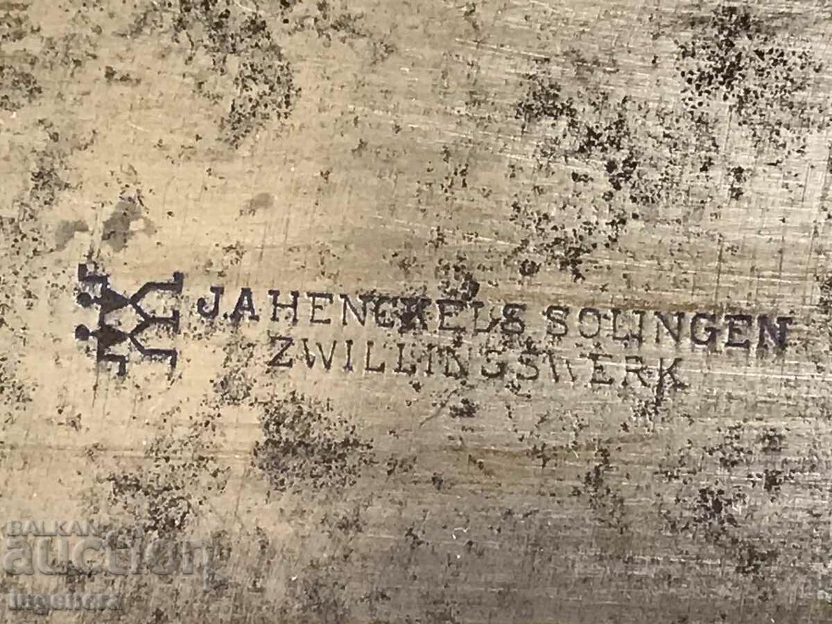 НОЖ СТАРИНЕН НА ПОНЕ 80 ГОДИНИ-СОЛИНГЕН SOLINGEN с цена 180.00 лв. | € 92.03 НОЖ СТАРИНЕН НА ПОНЕ 80 ГОДИНИ-СОЛИНГЕН SOLINGEN с цена 180.00 лв. | € 92.03