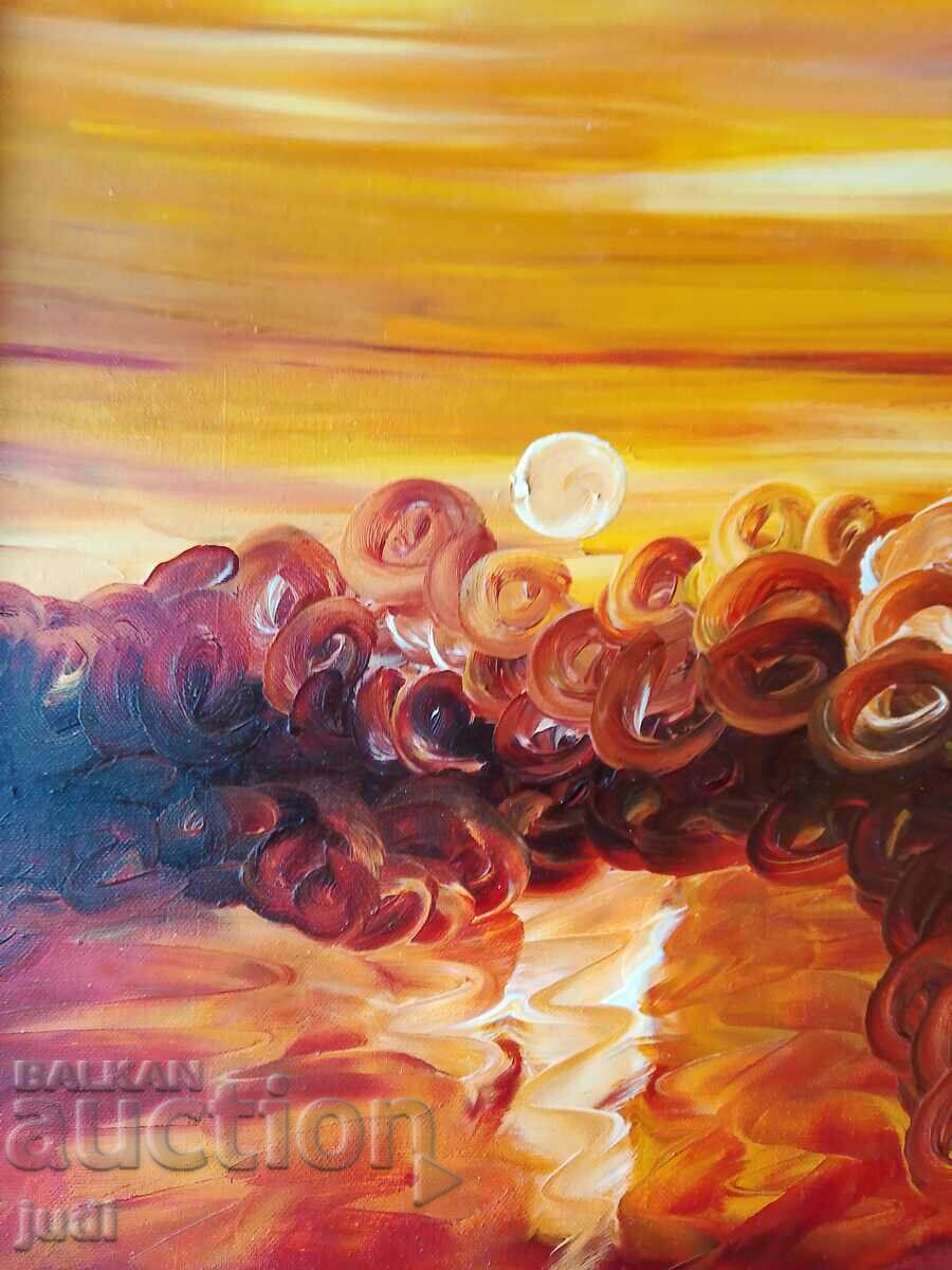 Delivery of Oil painting canvas Delivery of Oil painting canvas