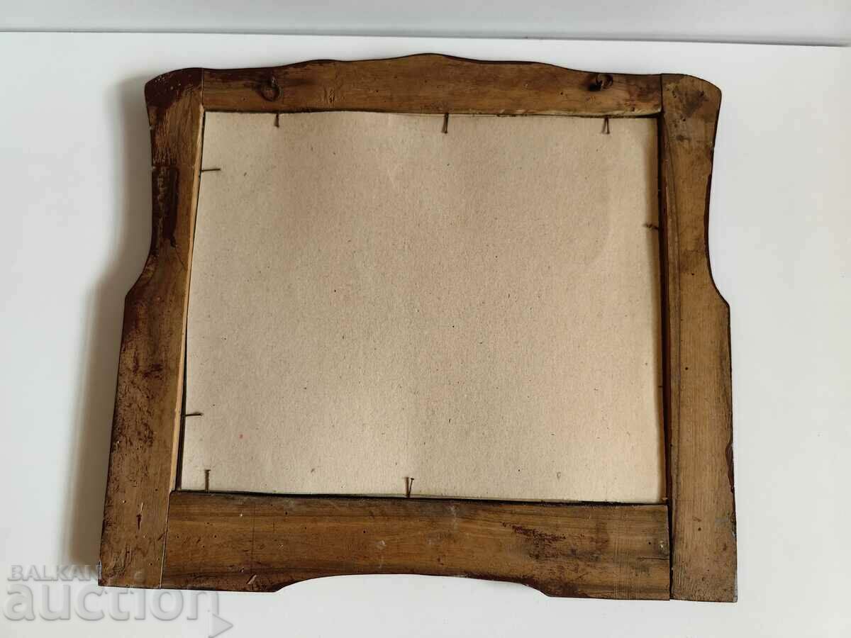 . 19TH CENTURY LARGE RELIGIOUS CHURCH LITHOGRAPH THE VIRGIN - 7 . 19TH CENTURY LARGE RELIGIOUS CHURCH LITHOGRAPH THE VIRGIN - 7