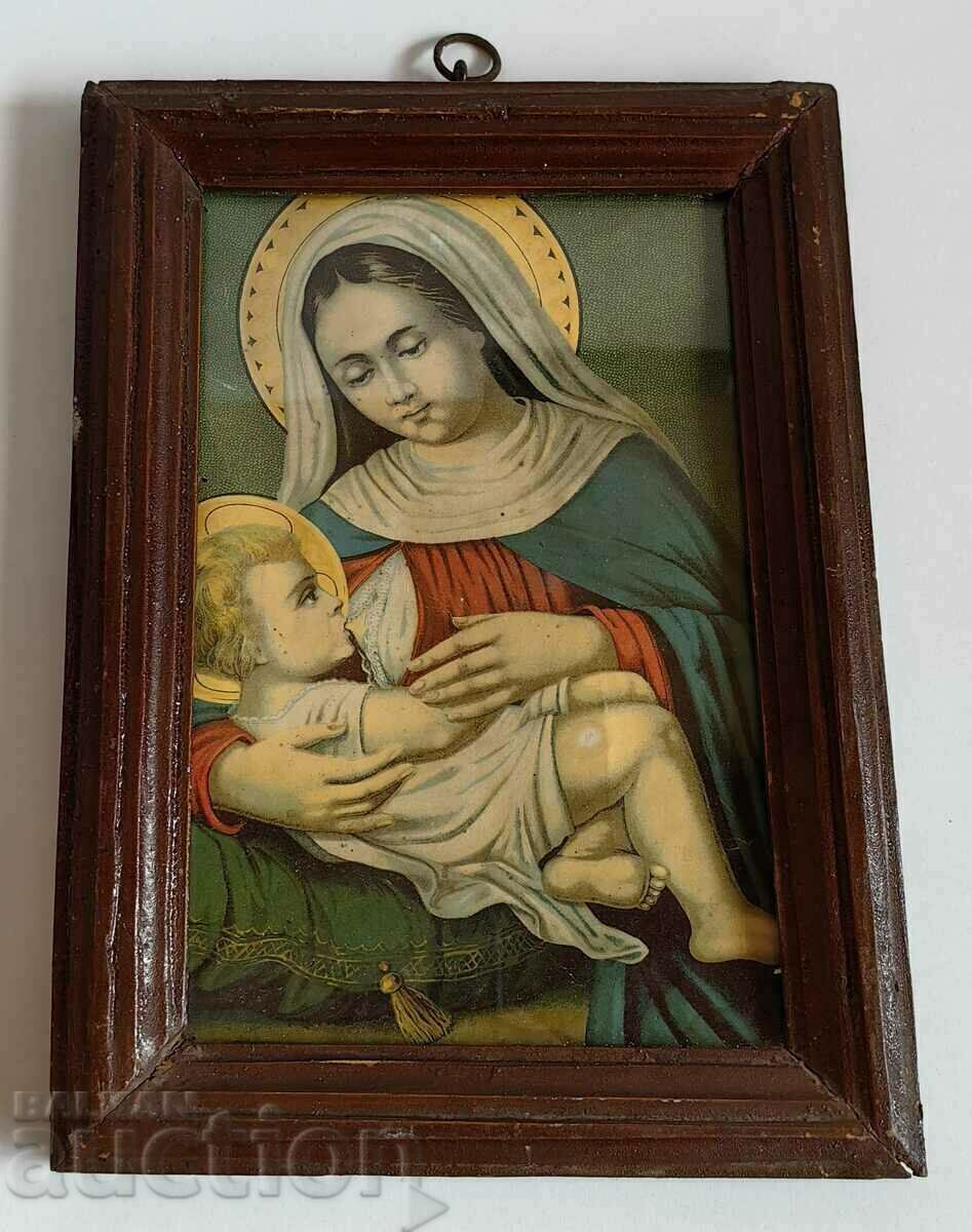 .19TH CENTURY VIRGIN OF CHRIST RELIGIOUS CHURCH LITHOGRAPHY with price 35.00 BGN | € 17.90 .19TH CENTURY VIRGIN OF CHRIST RELIGIOUS CHURCH LITHOGRAPHY with price 35.00 BGN | € 17.90