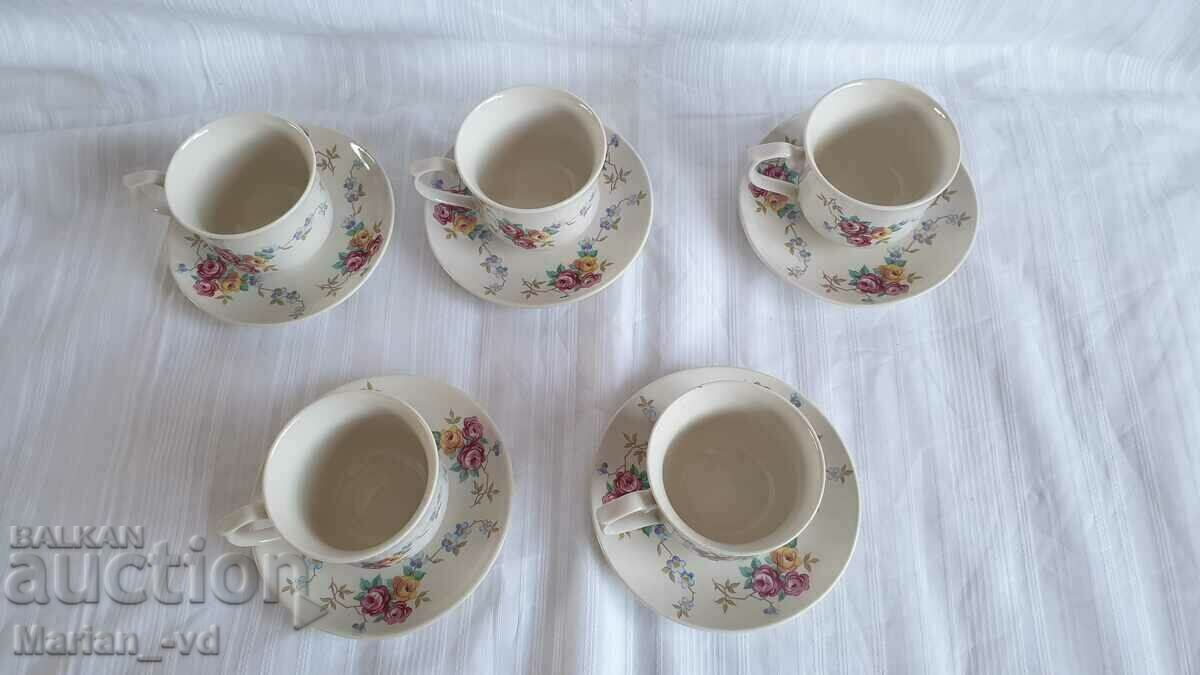 Auction  Porcelain coffee service - Kosta Yordanov - Vidin