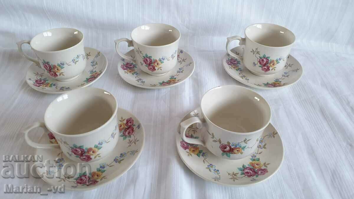 Porcelain coffee service - Kosta Yordanov - Vidin - 6