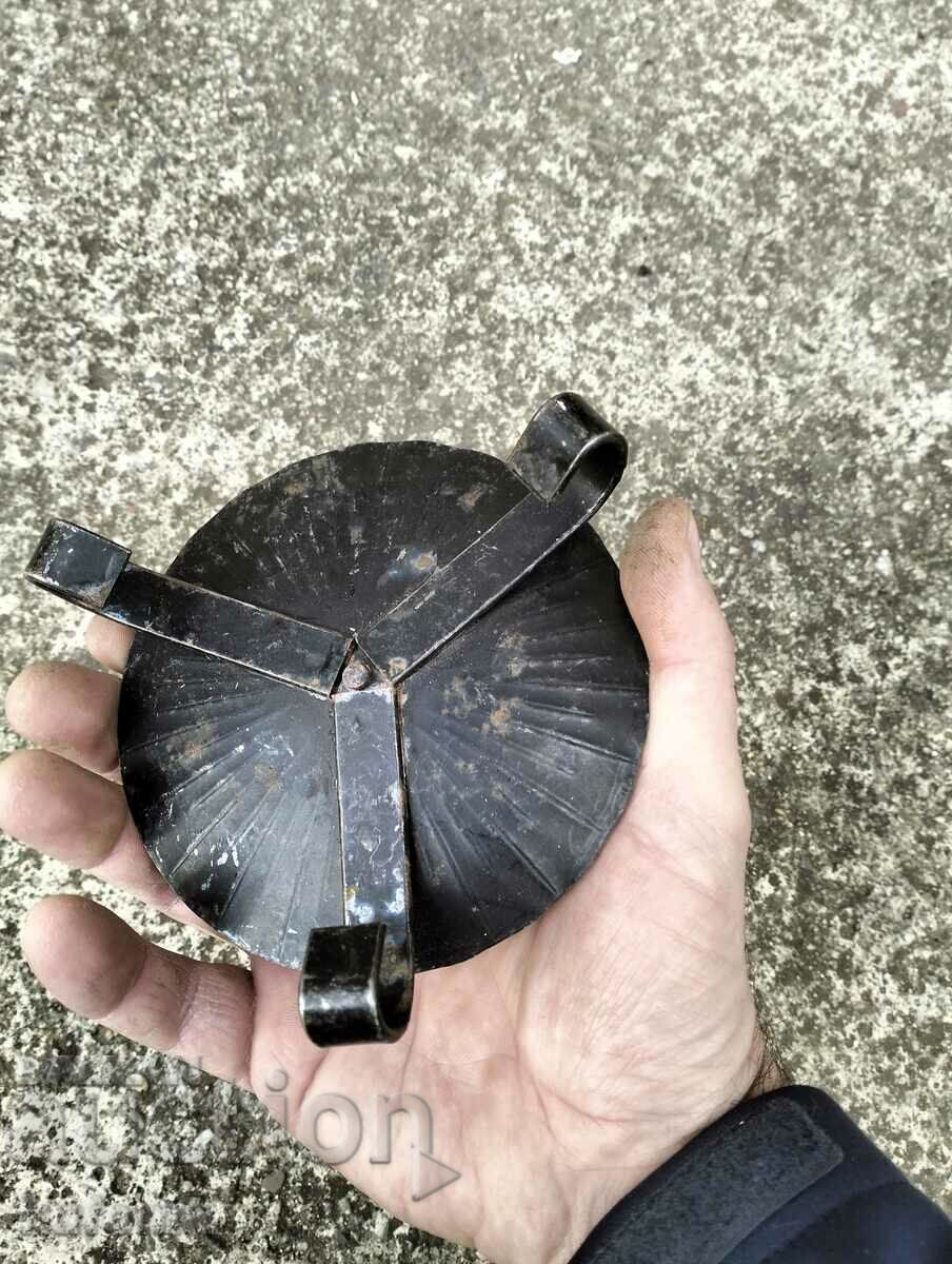 Auction Forged candle holder Auction Forged candle holder