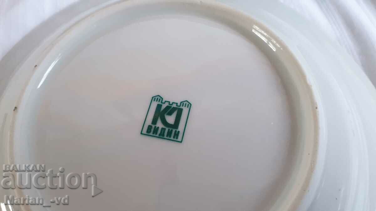 Set of porcelain plates by Kosta Yordanov - Vidin - 12 pieces - 6